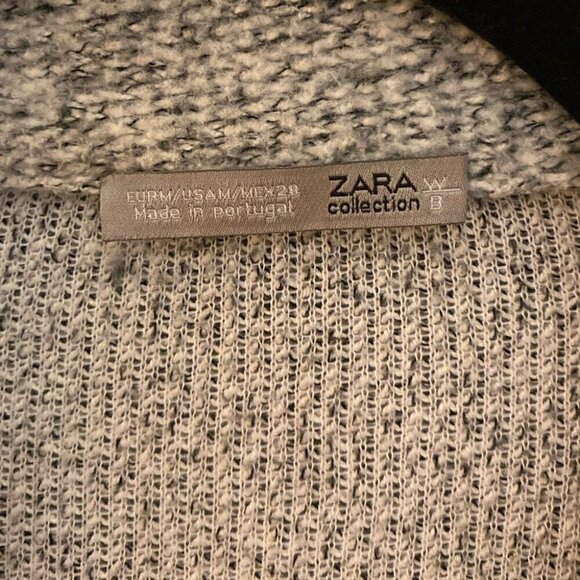 ZARA WB Collection Marled teddy cardigan - Picture 6 of 11